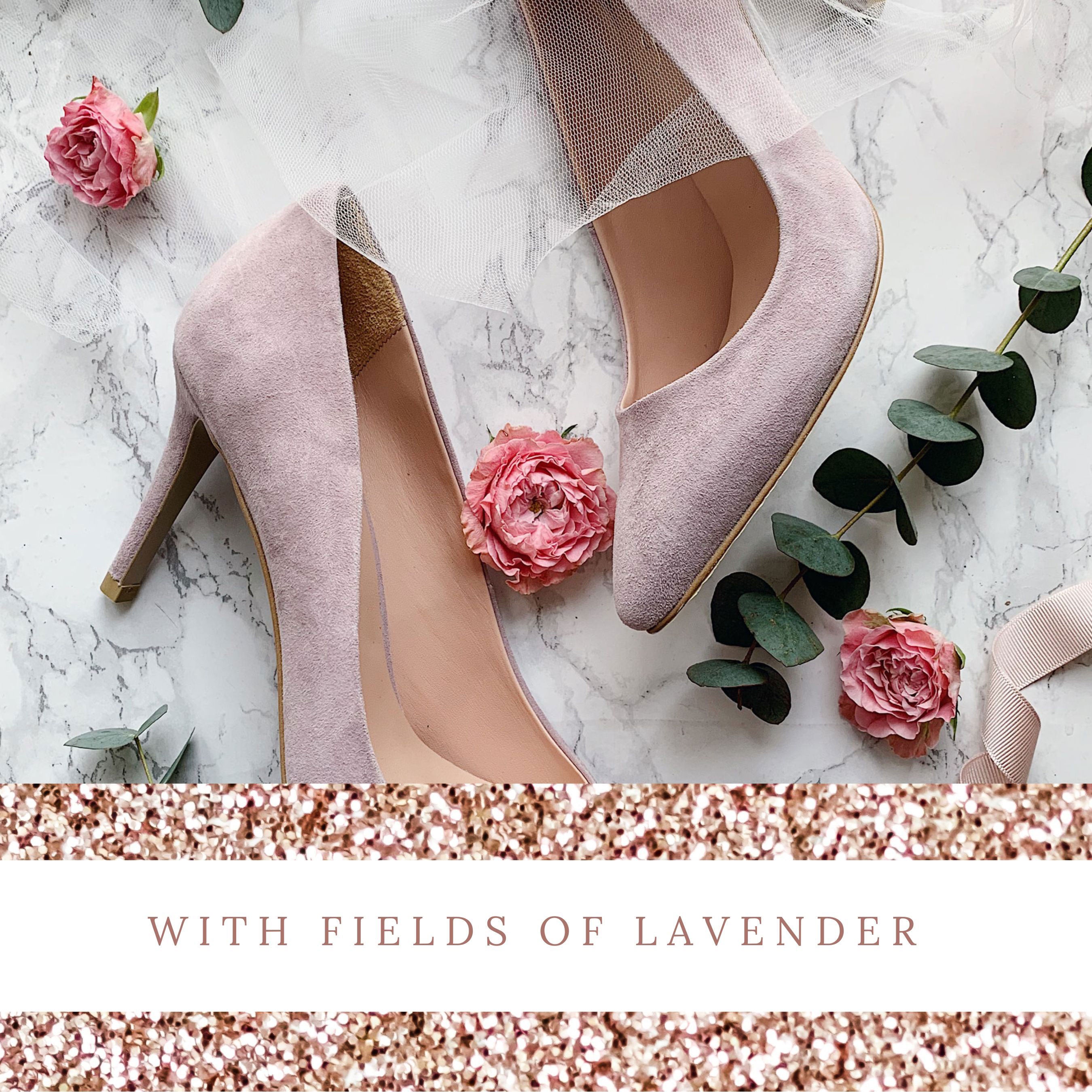 Purple wedding shoes uk discount