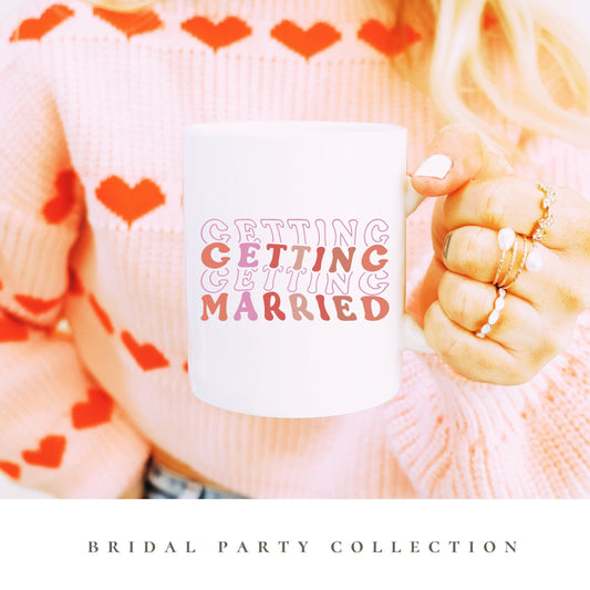 getting married mug