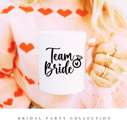 team bride mugs