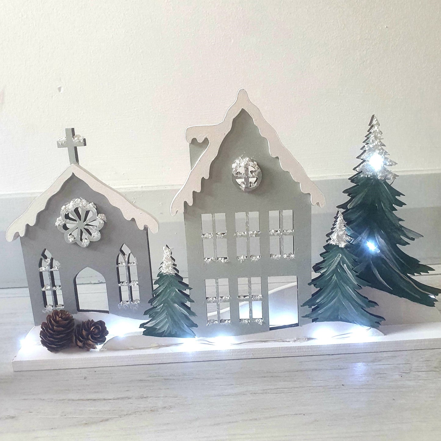 wooden-christmas-village