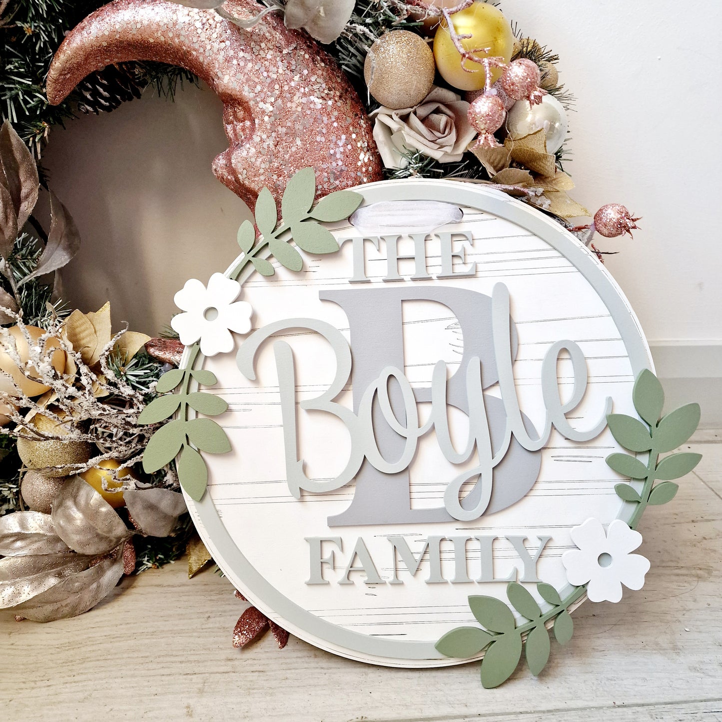 Christmas Home Decor | Christmas Door Sign