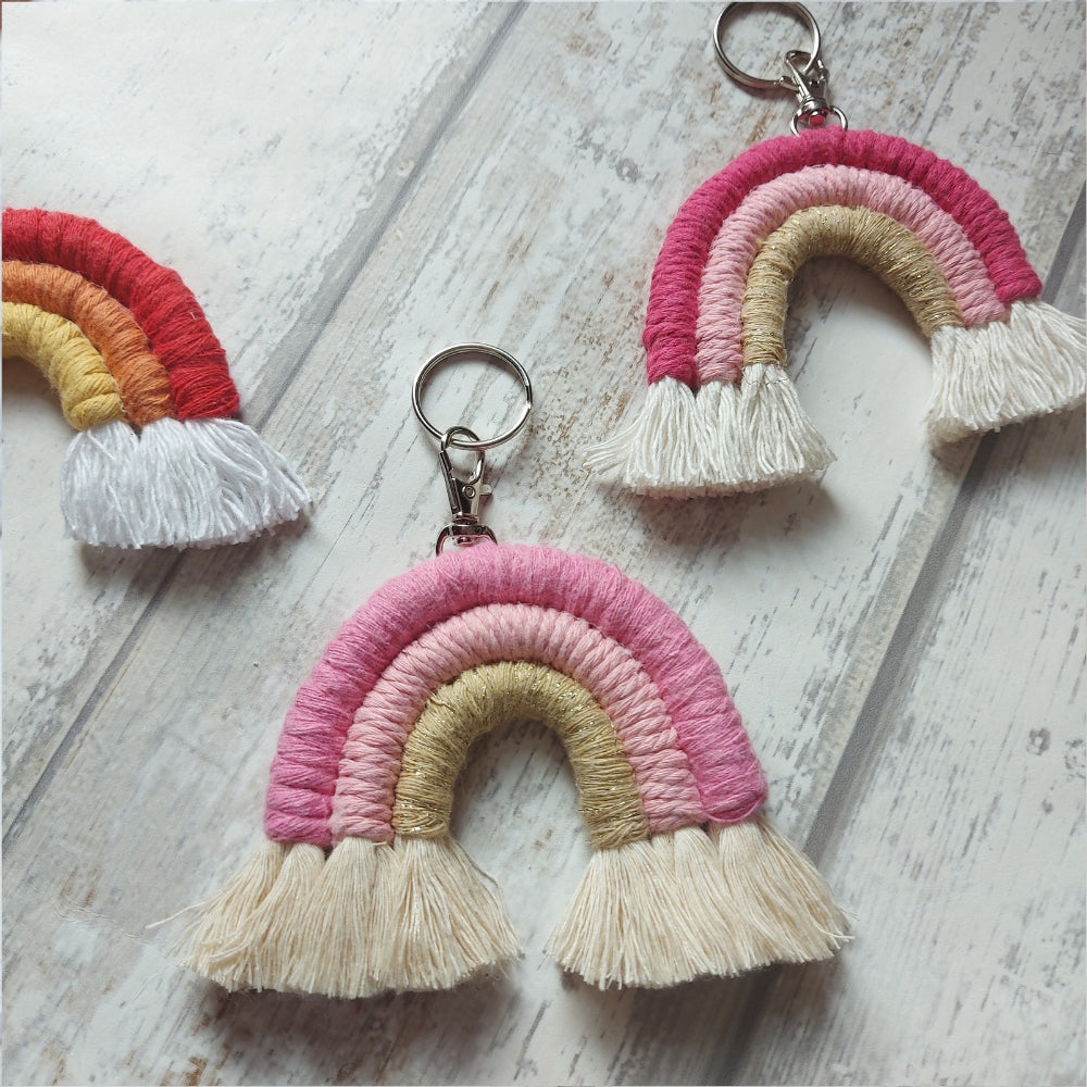 rainbow-keyring