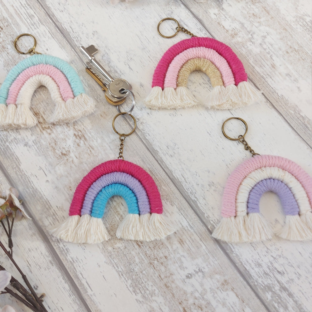 rainbow-keyring