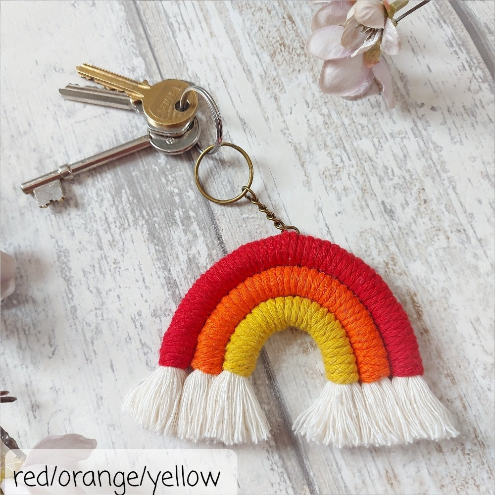 rainbow-keyring