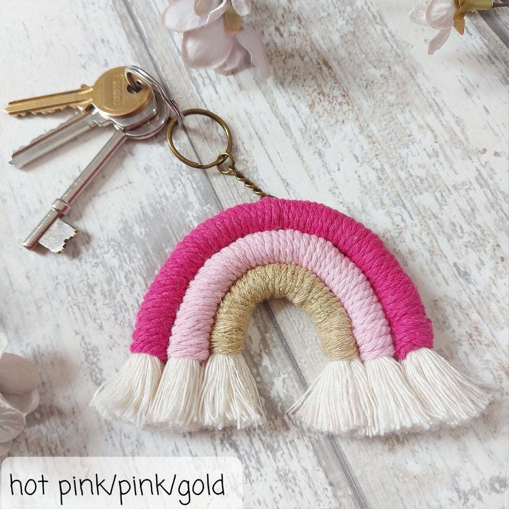 rainbow-keyring