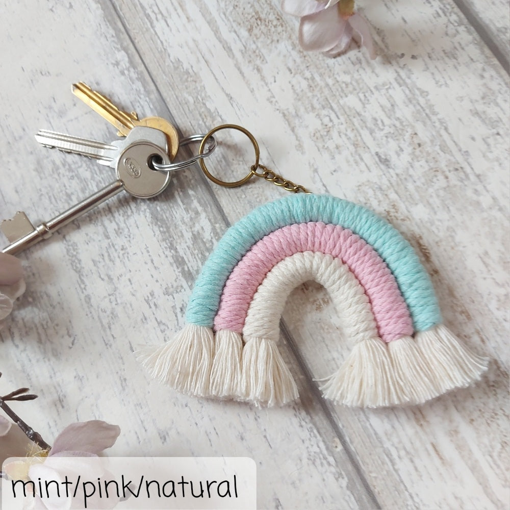 rainbow-keyring