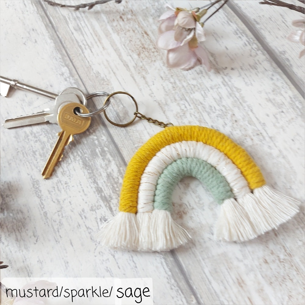 rainbow-keyring
