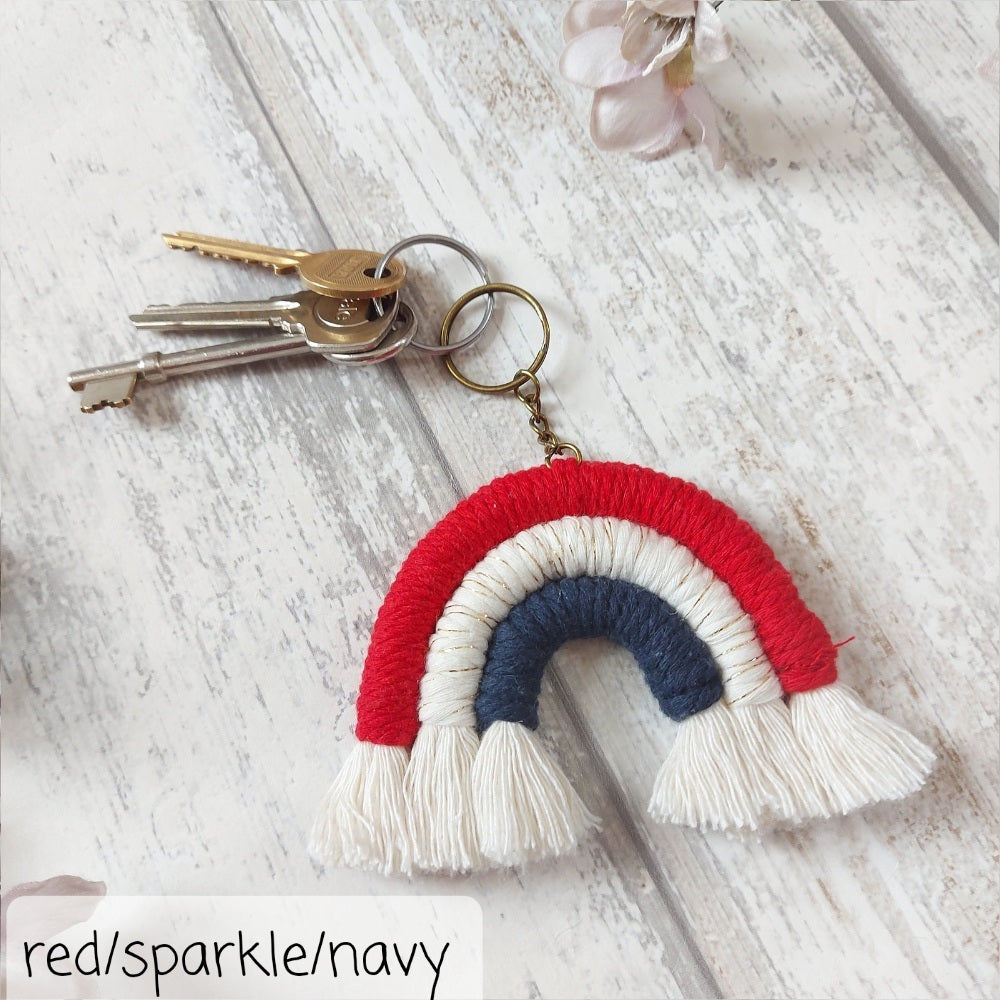 rainbow-keyring