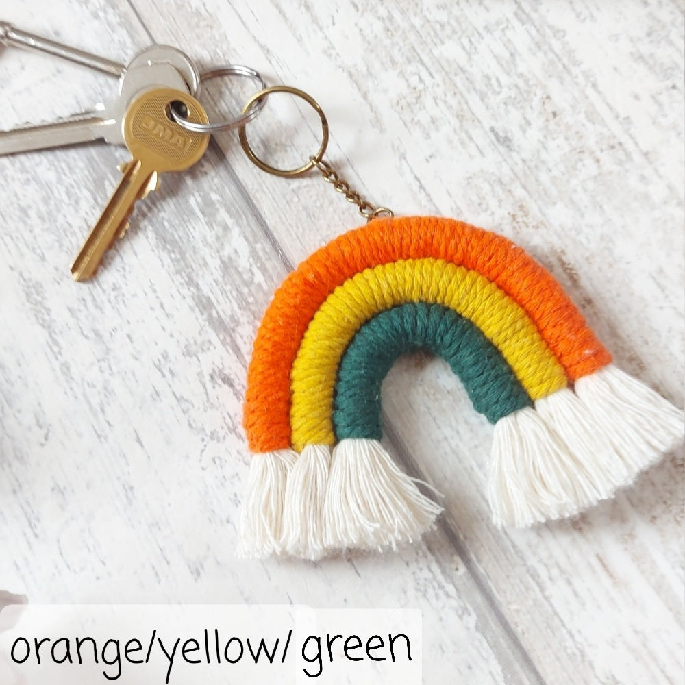 rainbow-keyring