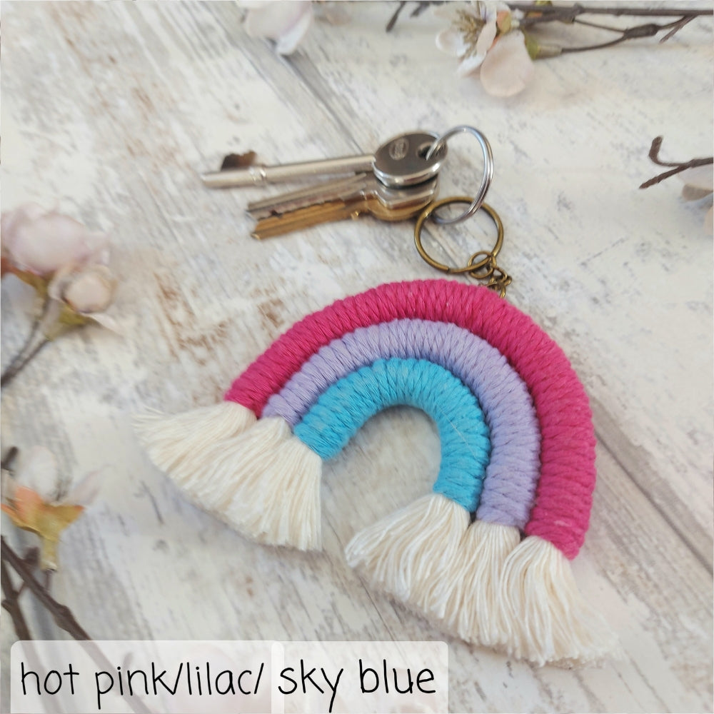 rainbow-keyring