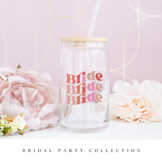 bride glass cup