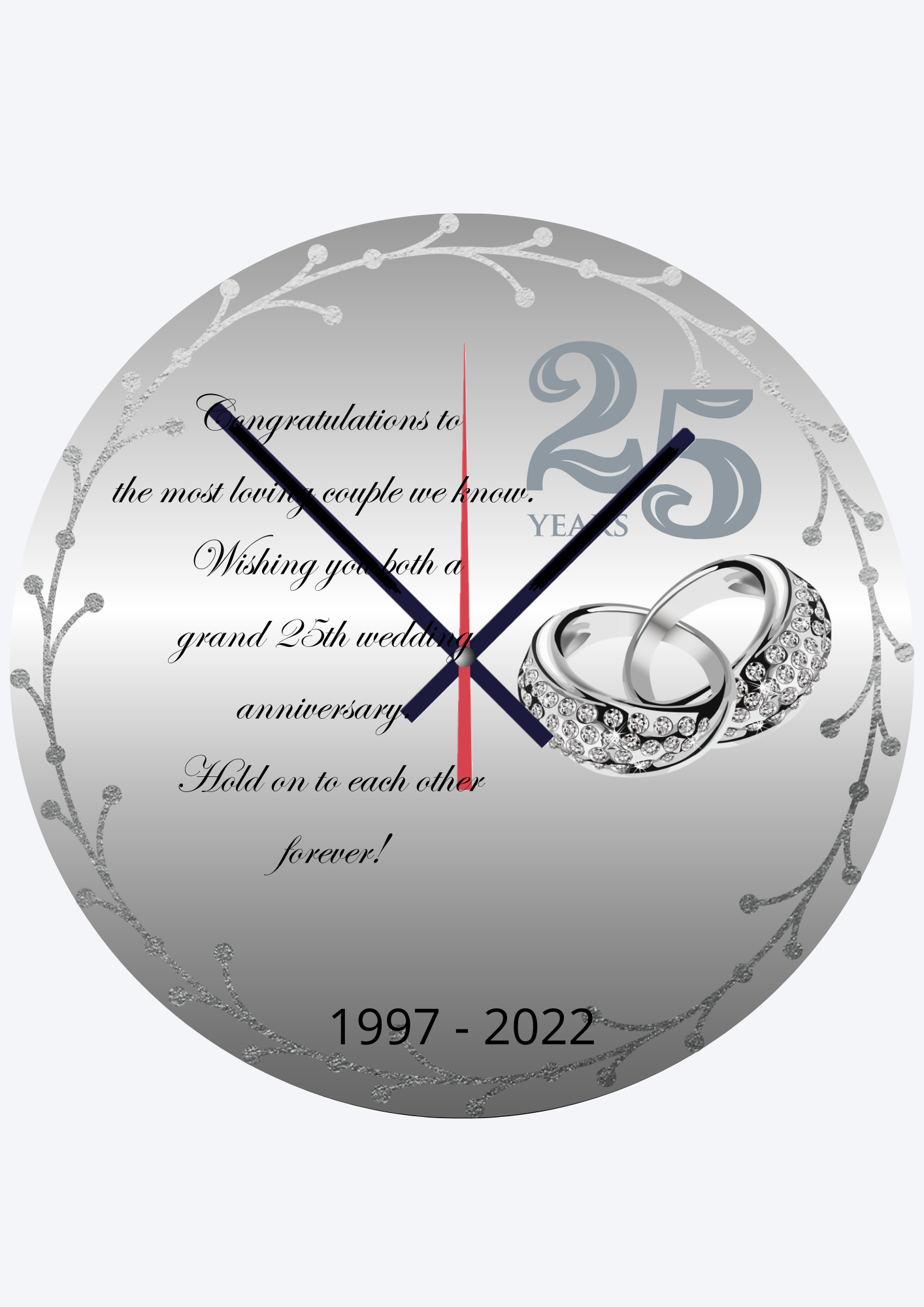 personalised-glass-wall-clock