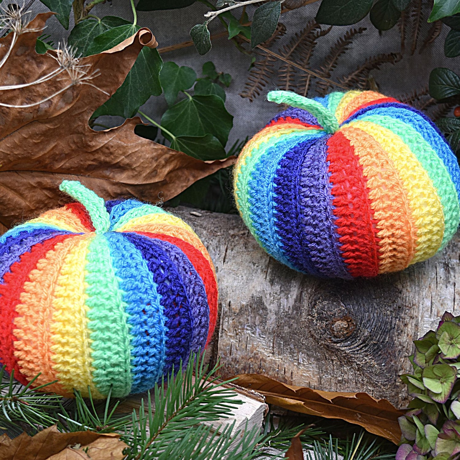 rainbow-pumpkins