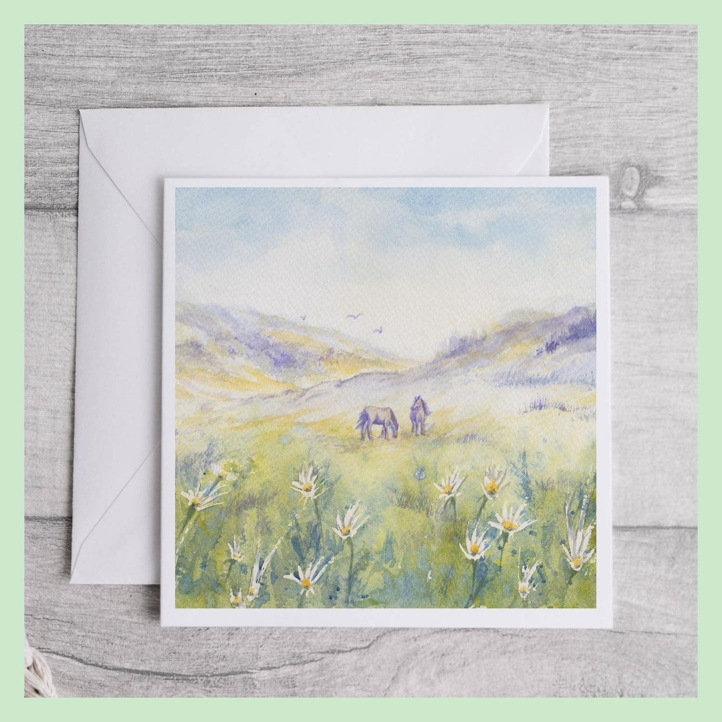 horses-birthday-card