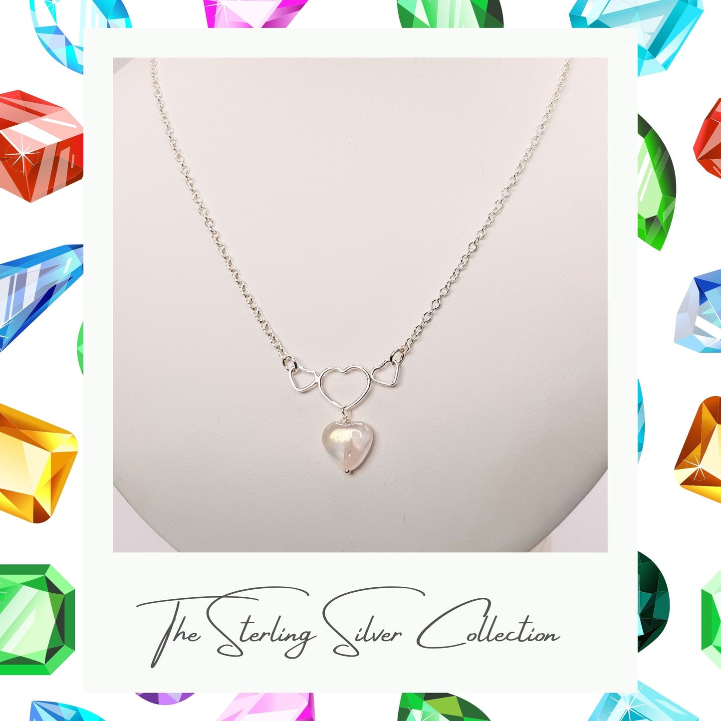heart necklace for girlfriend