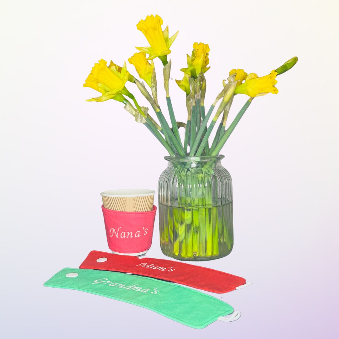 Personalised Coffee Cup Holders - Coffee Lover Present