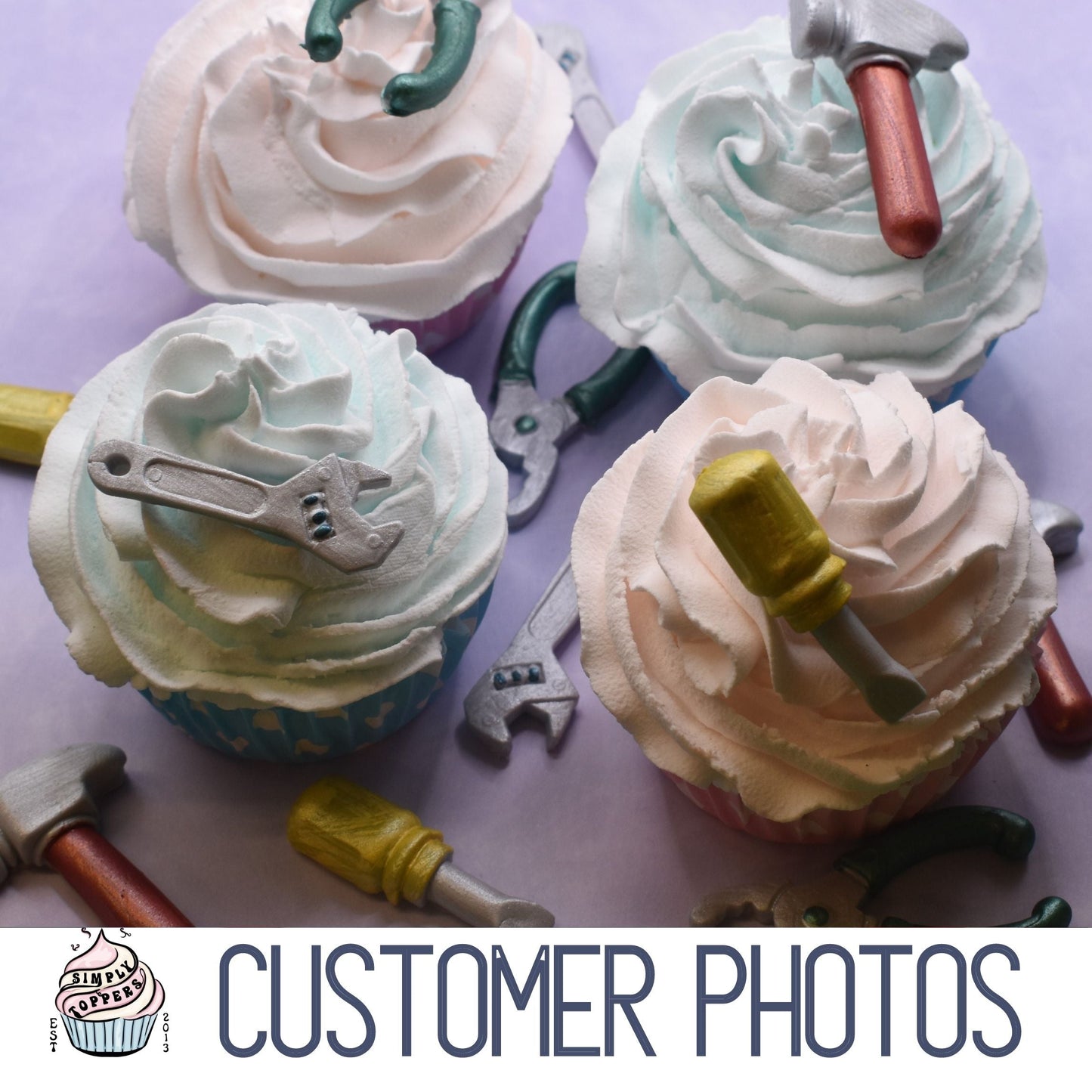 Shell Cupcake Toppers | Shell Cake Toppers