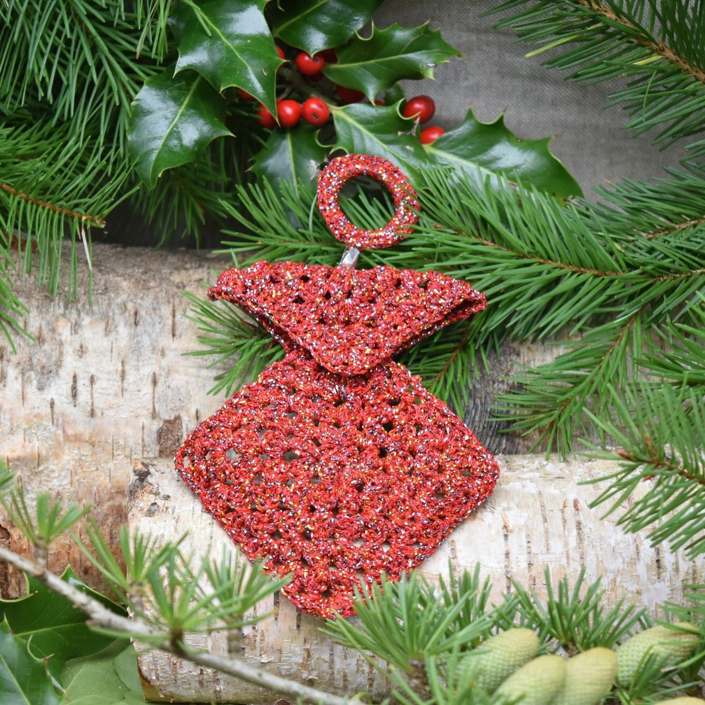 Crochet Christmas Decorations | Christmas Angel Decorations