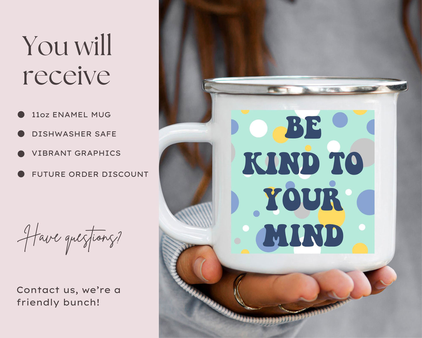 positivity-enamel-mug