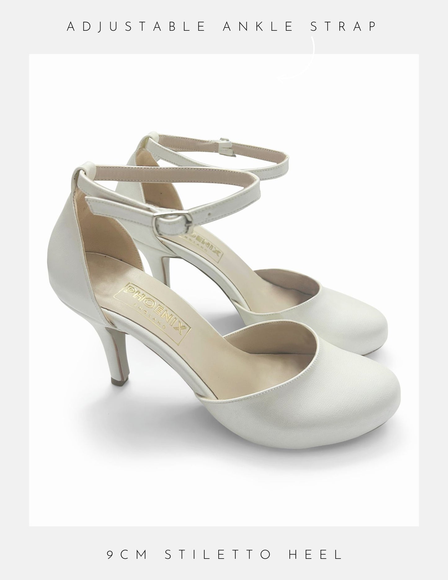 Allure High Round Toe Wedding Shoes 2