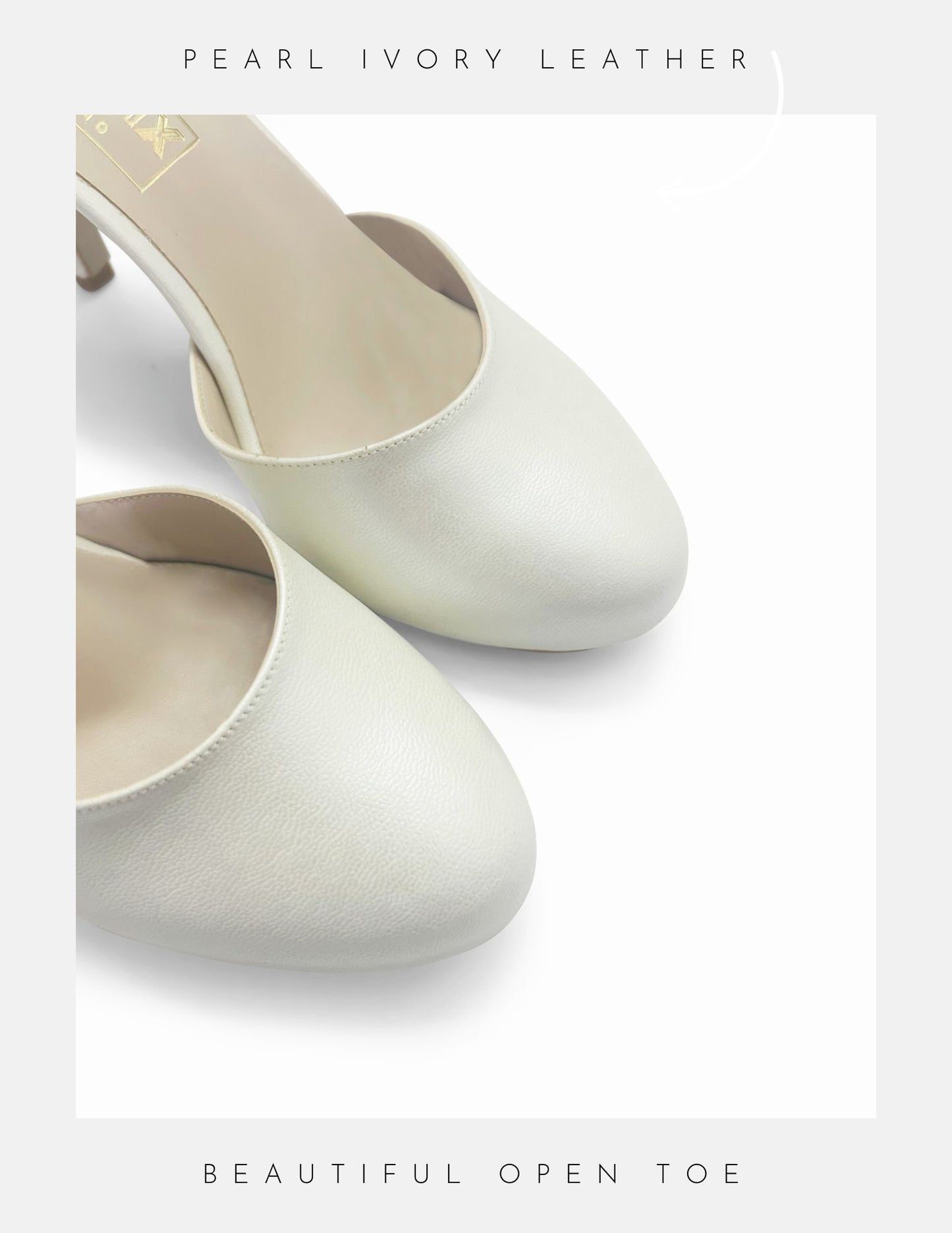 Allure High Round Toe Wedding Shoes 3