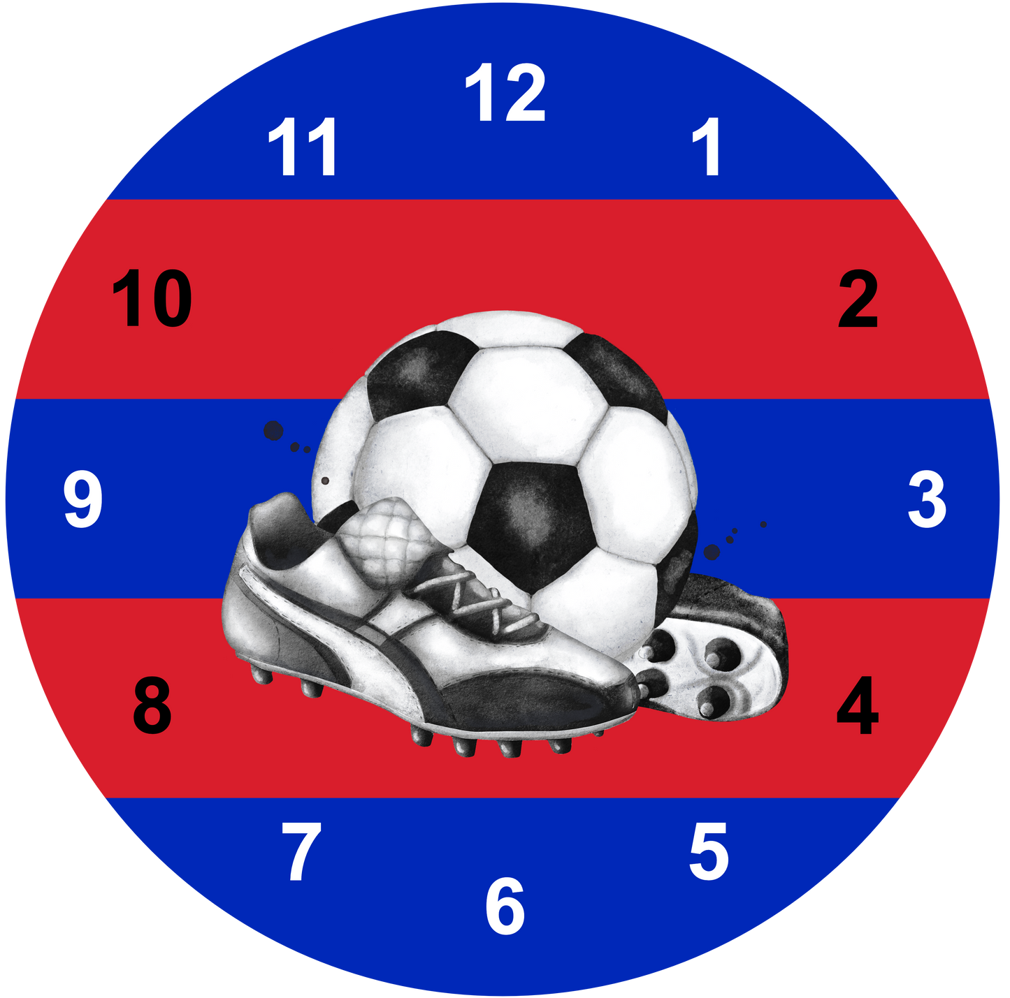 football-clock