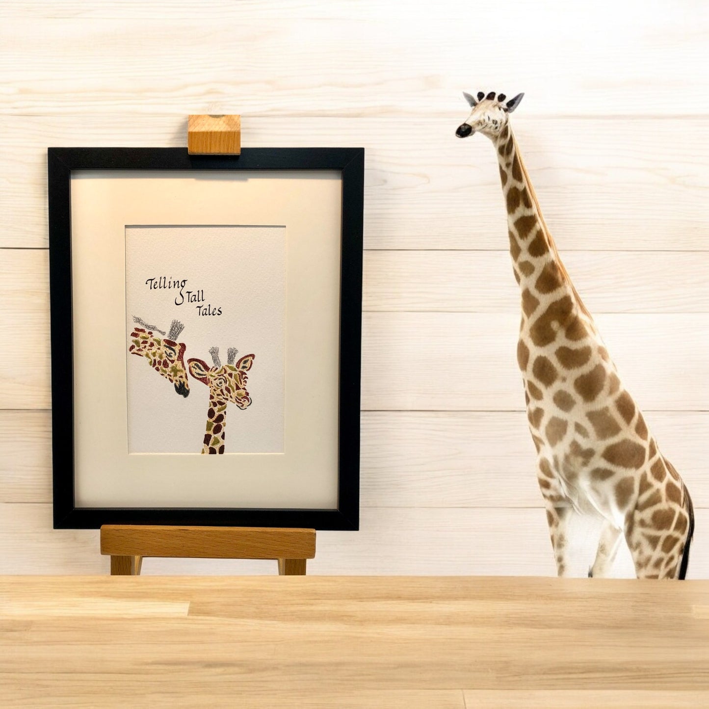 long neck giraffe