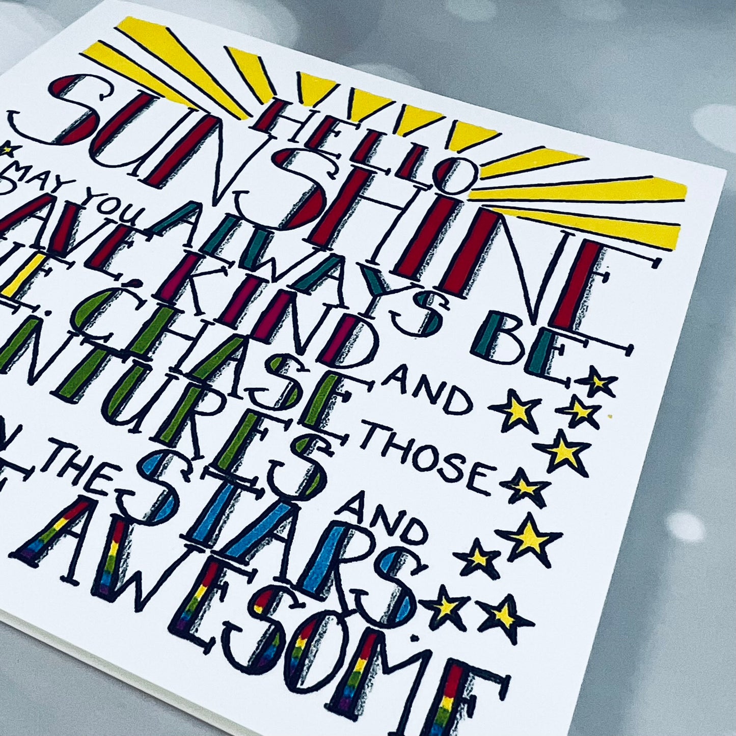 Hello Sunshine Coaster | Sun Lover Gift Ideas