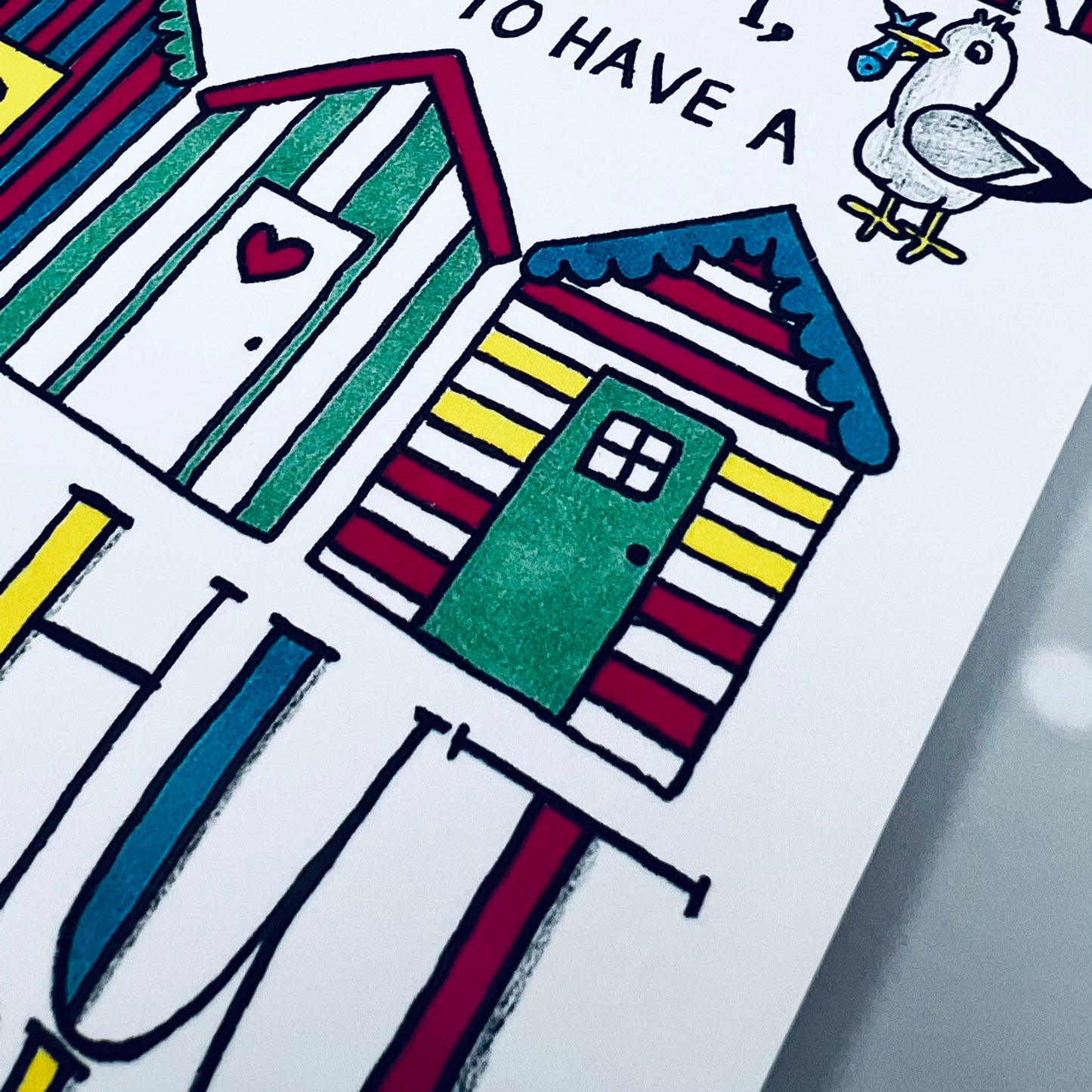 Beach Hut Coaster | Beach Hut Gift Ideas
