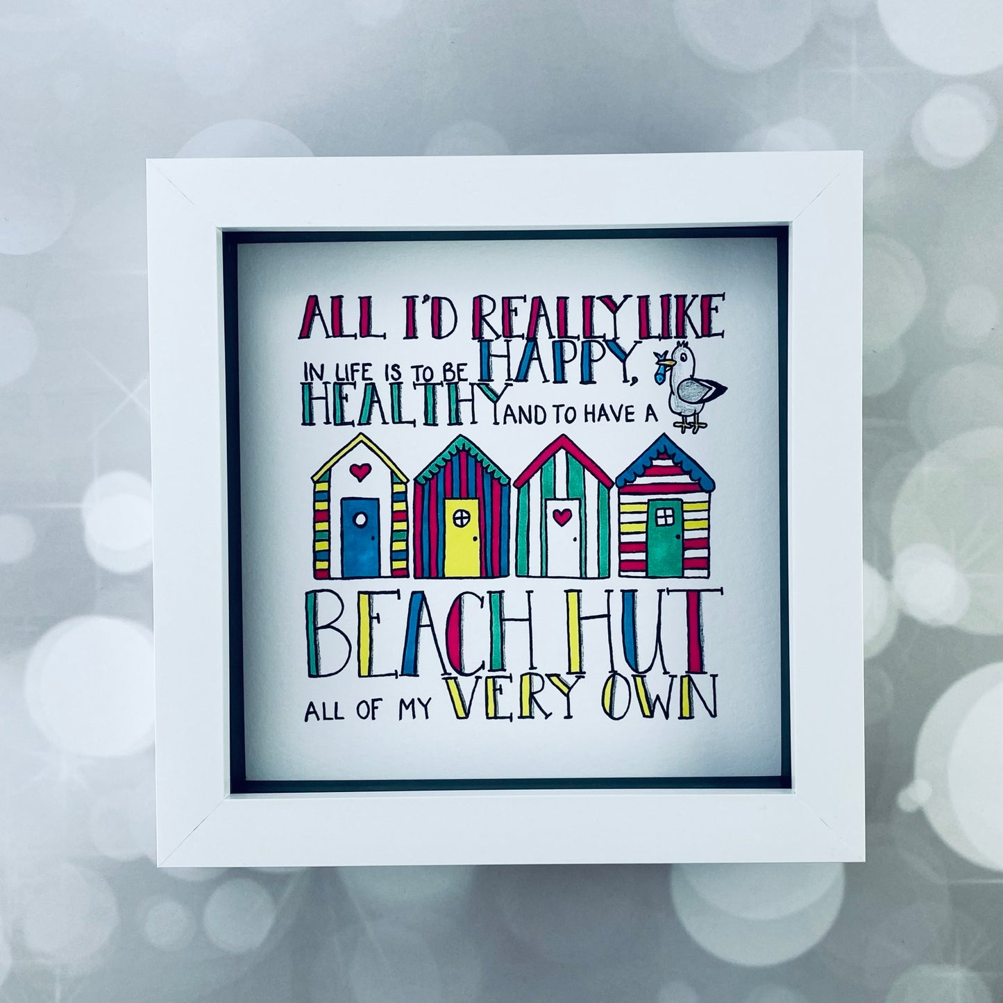 Beach Hut Coaster | Beach Hut Gift Ideas