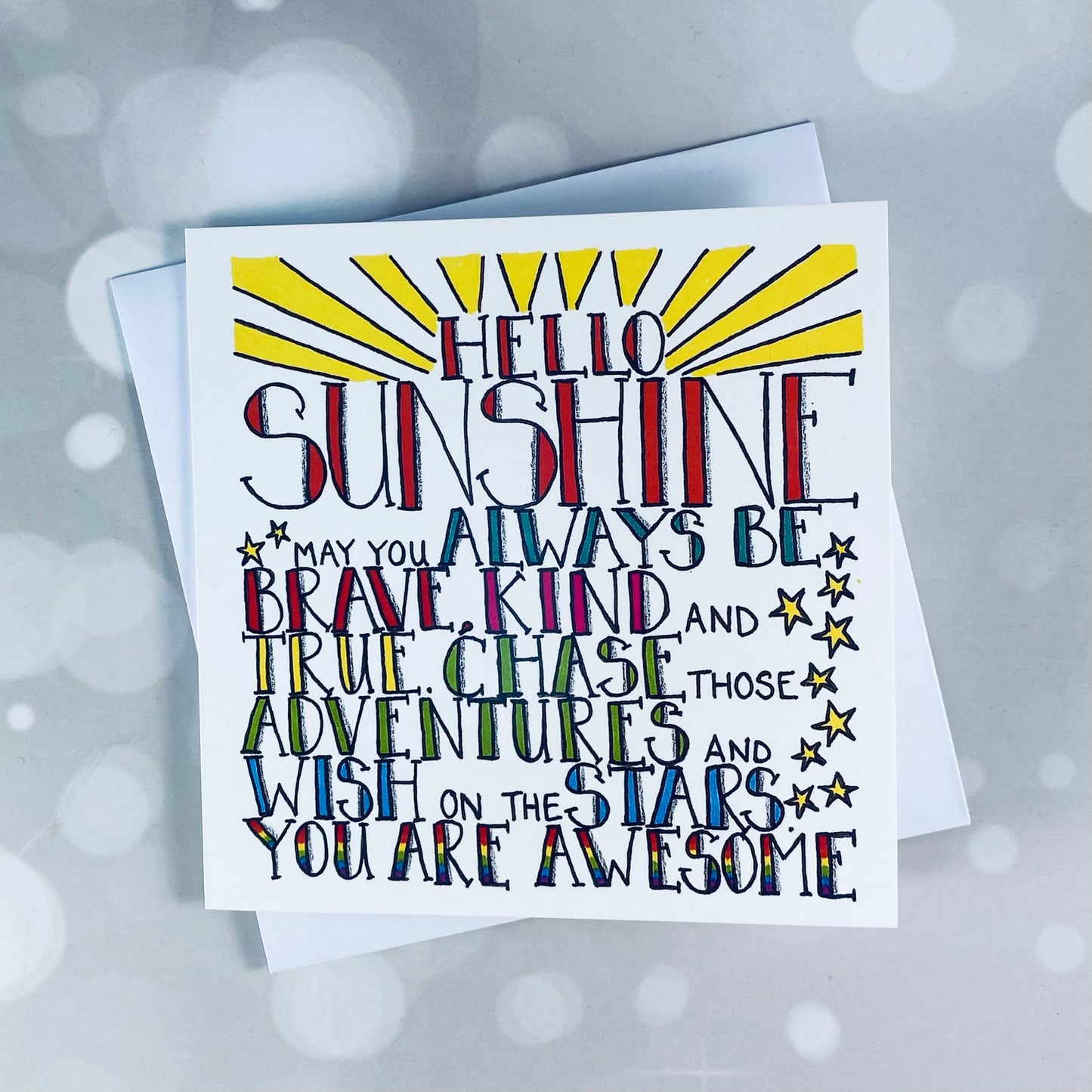 Hello Sunshine Coaster | Sun Lover Gift Ideas
