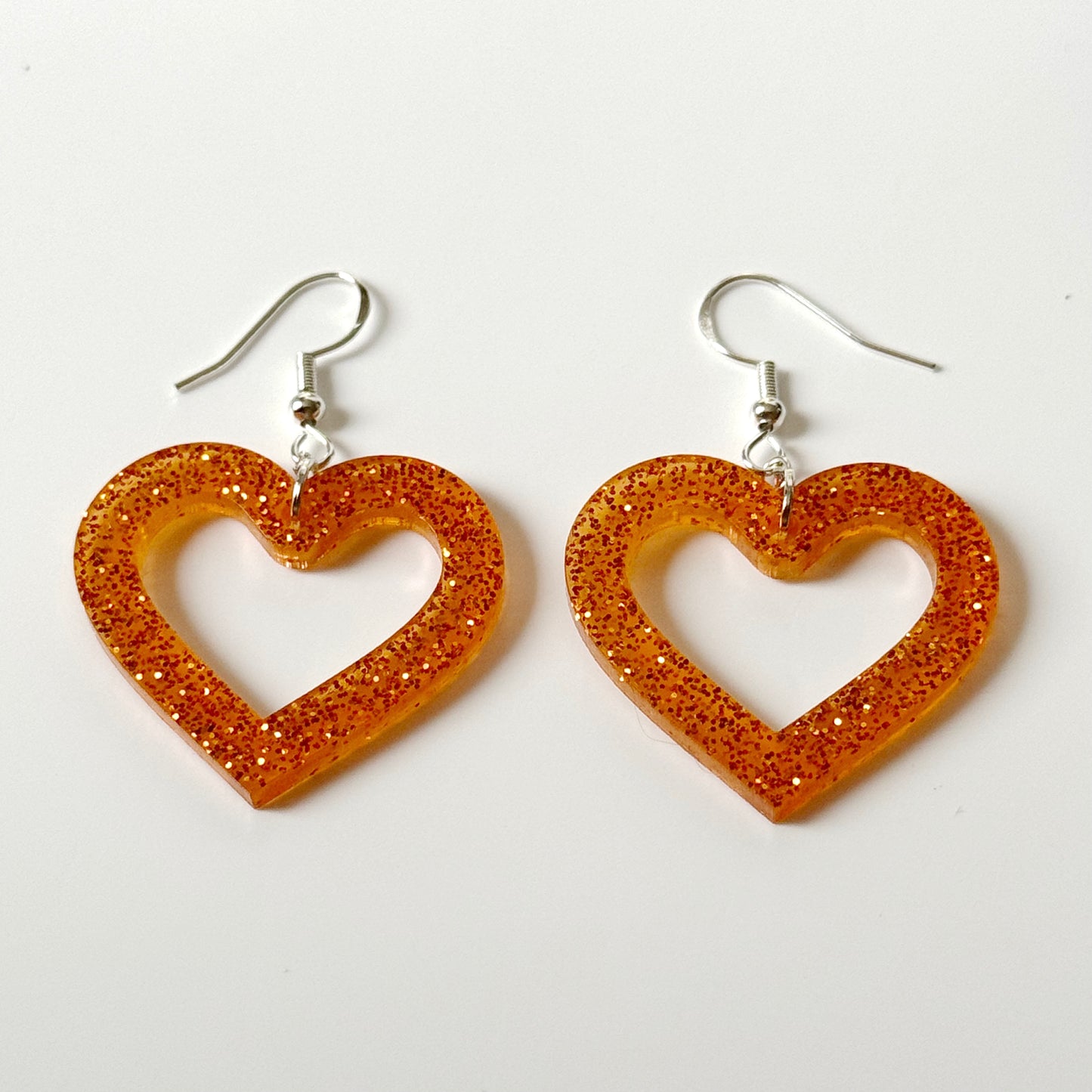 Heart Earrings | Resin Earrings