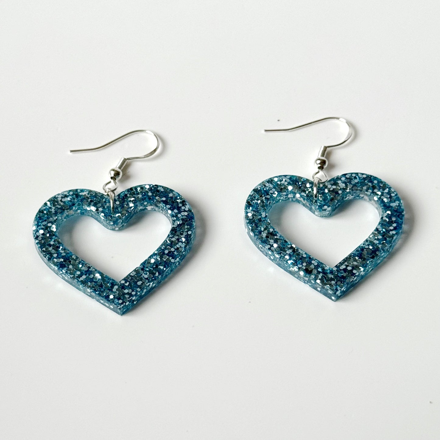 Heart Earrings | Resin Earrings