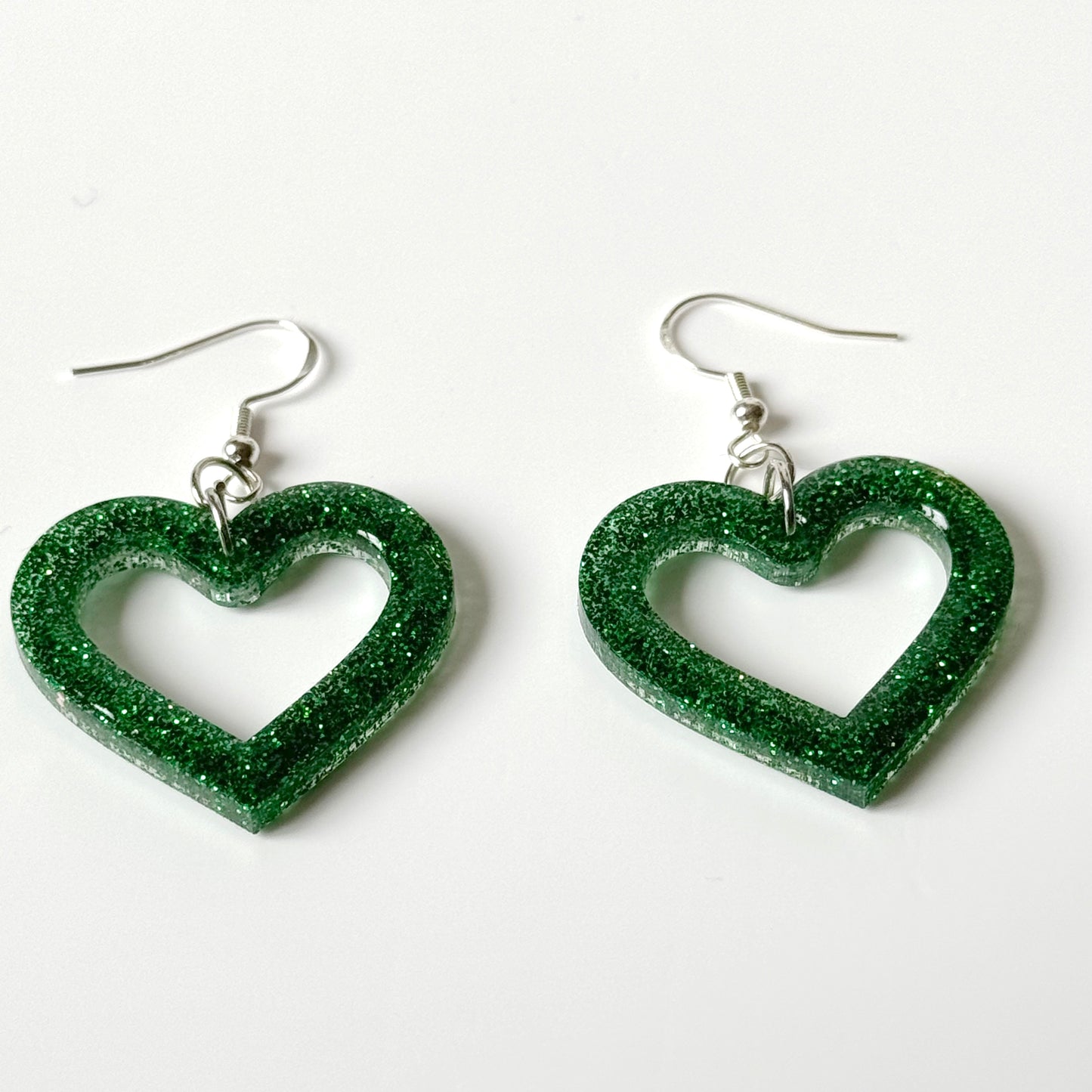 Heart Earrings | Resin Earrings