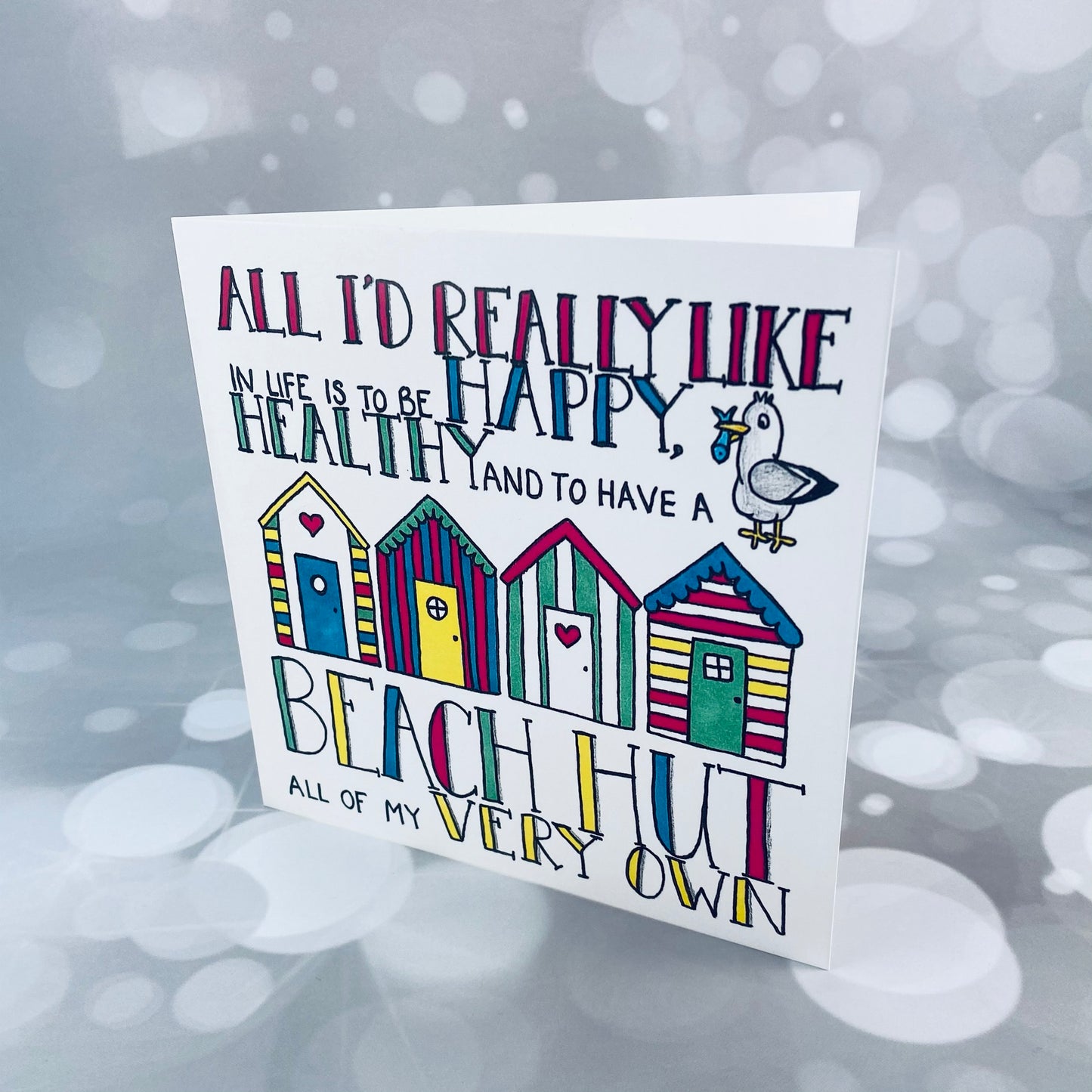 Beach Hut Coaster | Beach Hut Gift Ideas