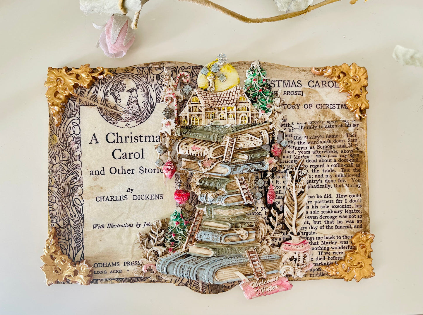 Shabby Chic Christmas Decorations | Shabby Chic Christmas