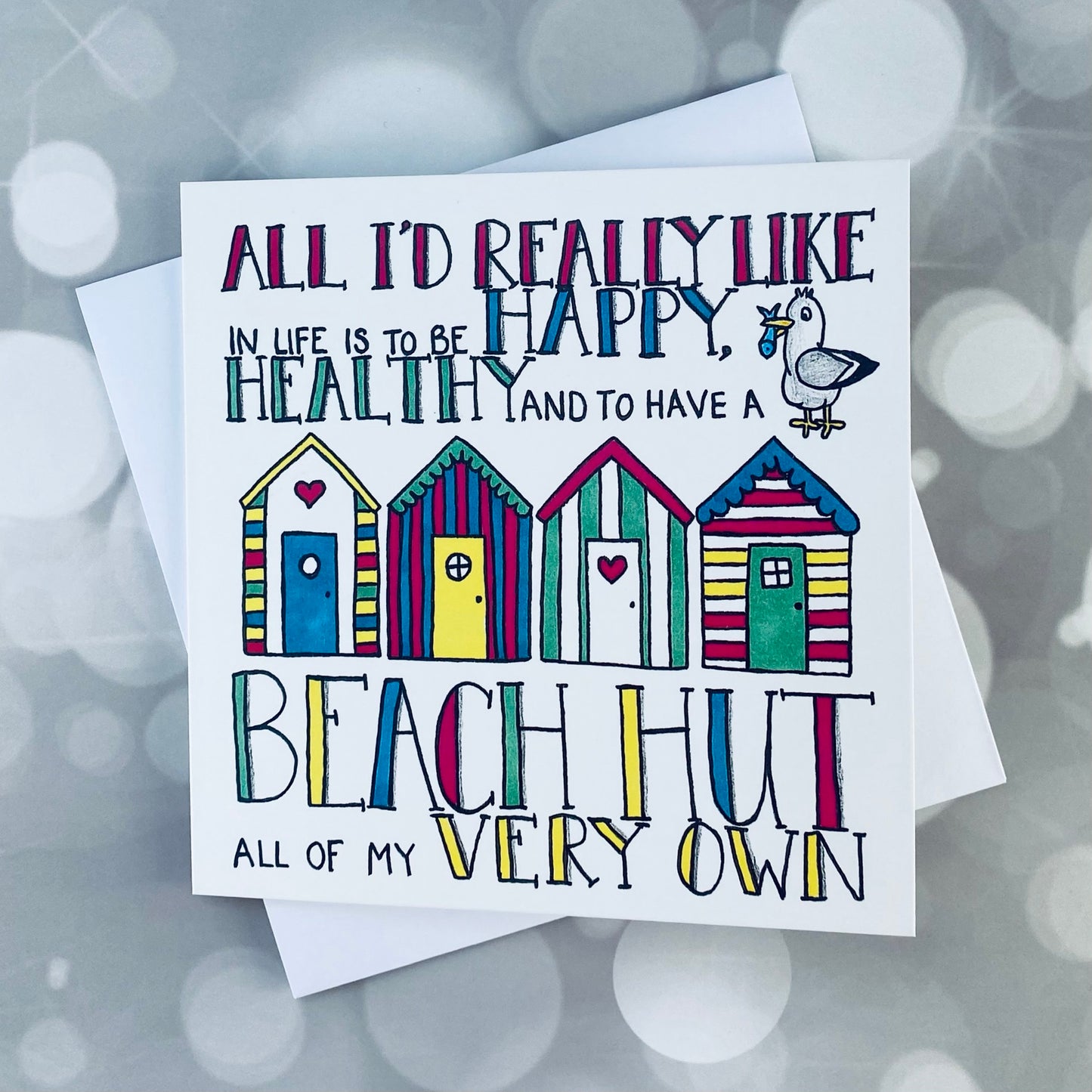 Beach Hut Coaster | Beach Hut Gift Ideas