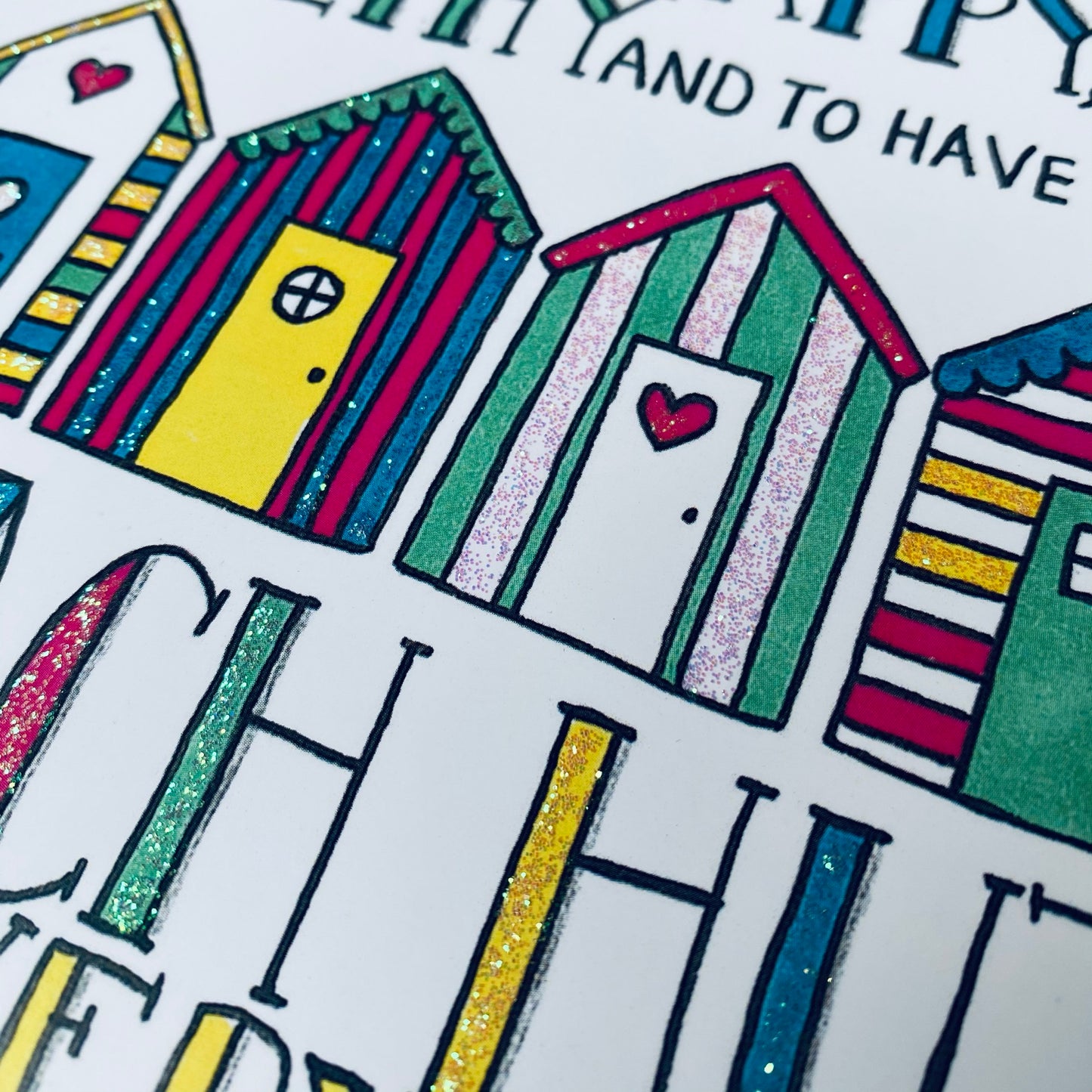 Beach Hut Coaster | Beach Hut Gift Ideas