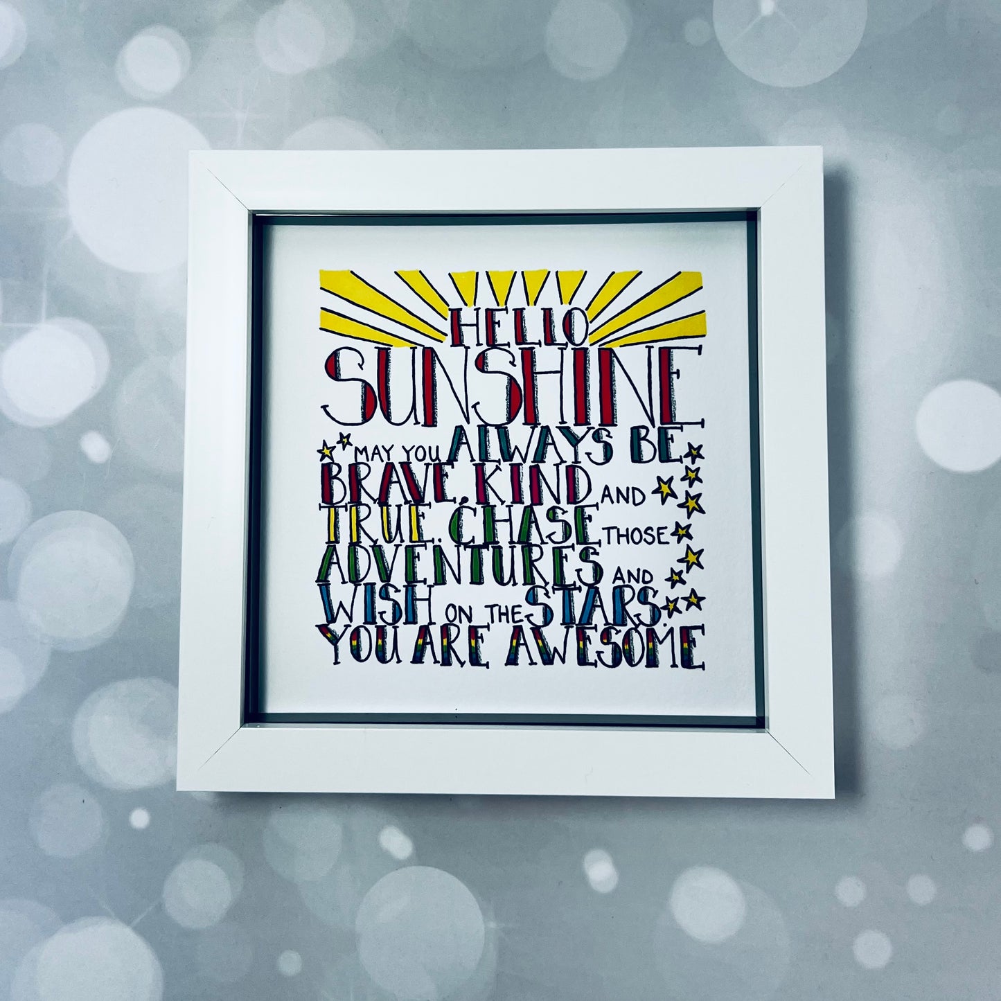 Hello Sunshine Coaster | Sun Lover Gift Ideas