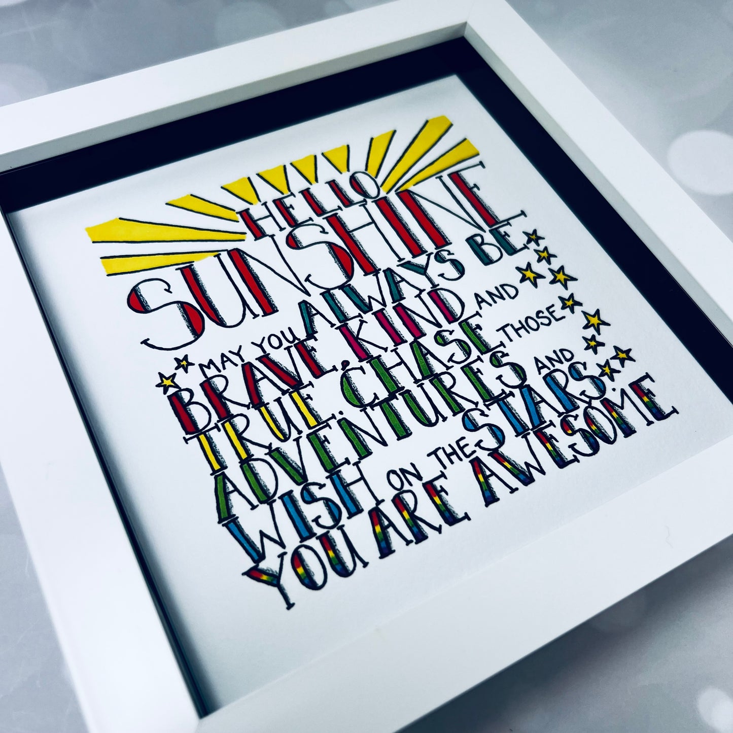 Hello Sunshine Coaster | Sun Lover Gift Ideas