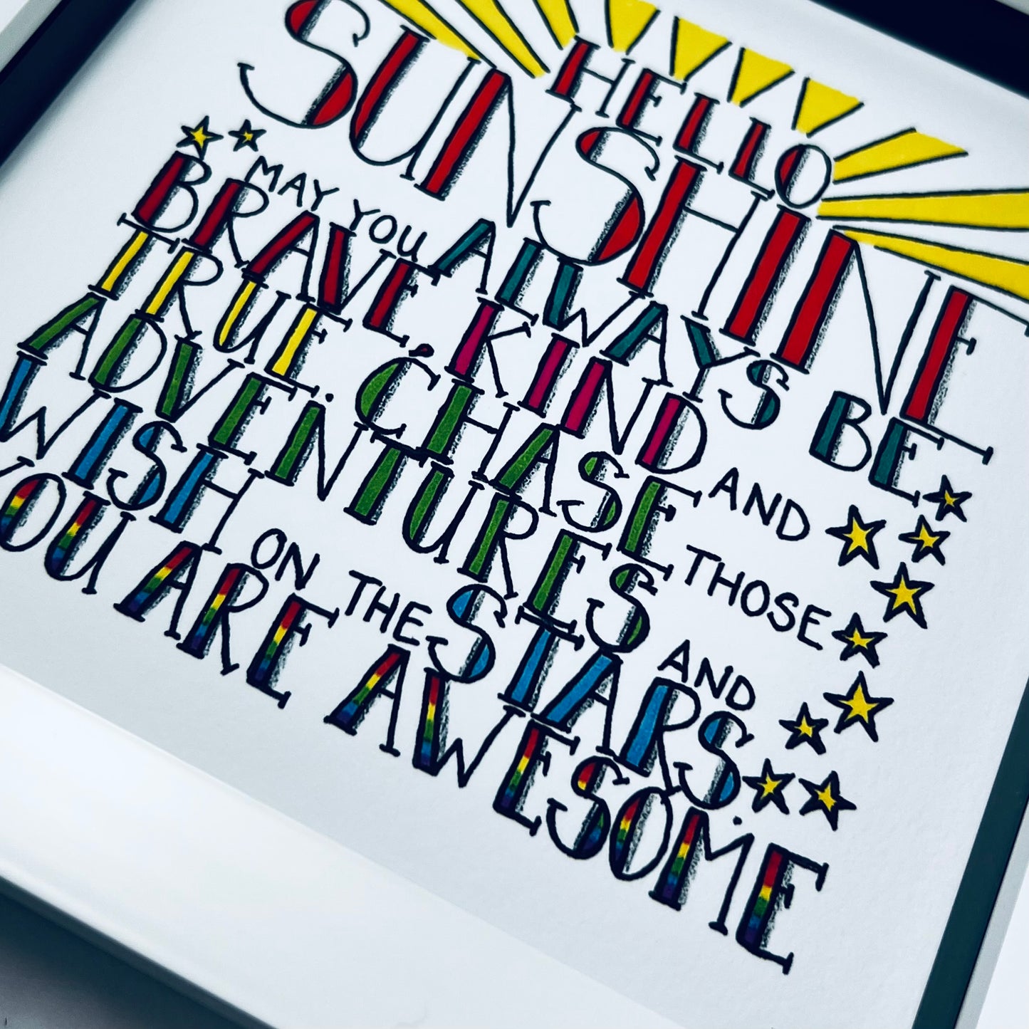 Hello Sunshine Coaster | Sun Lover Gift Ideas