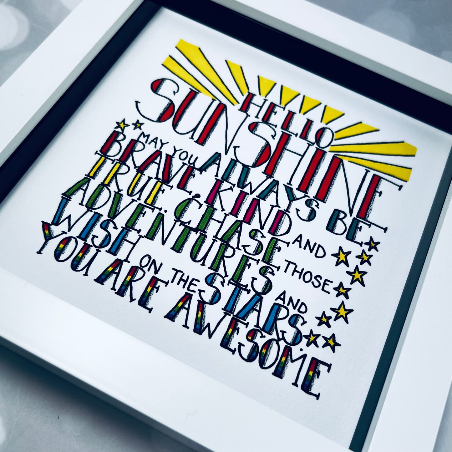 Hello Sunshine Coaster | Sun Lover Gift Ideas