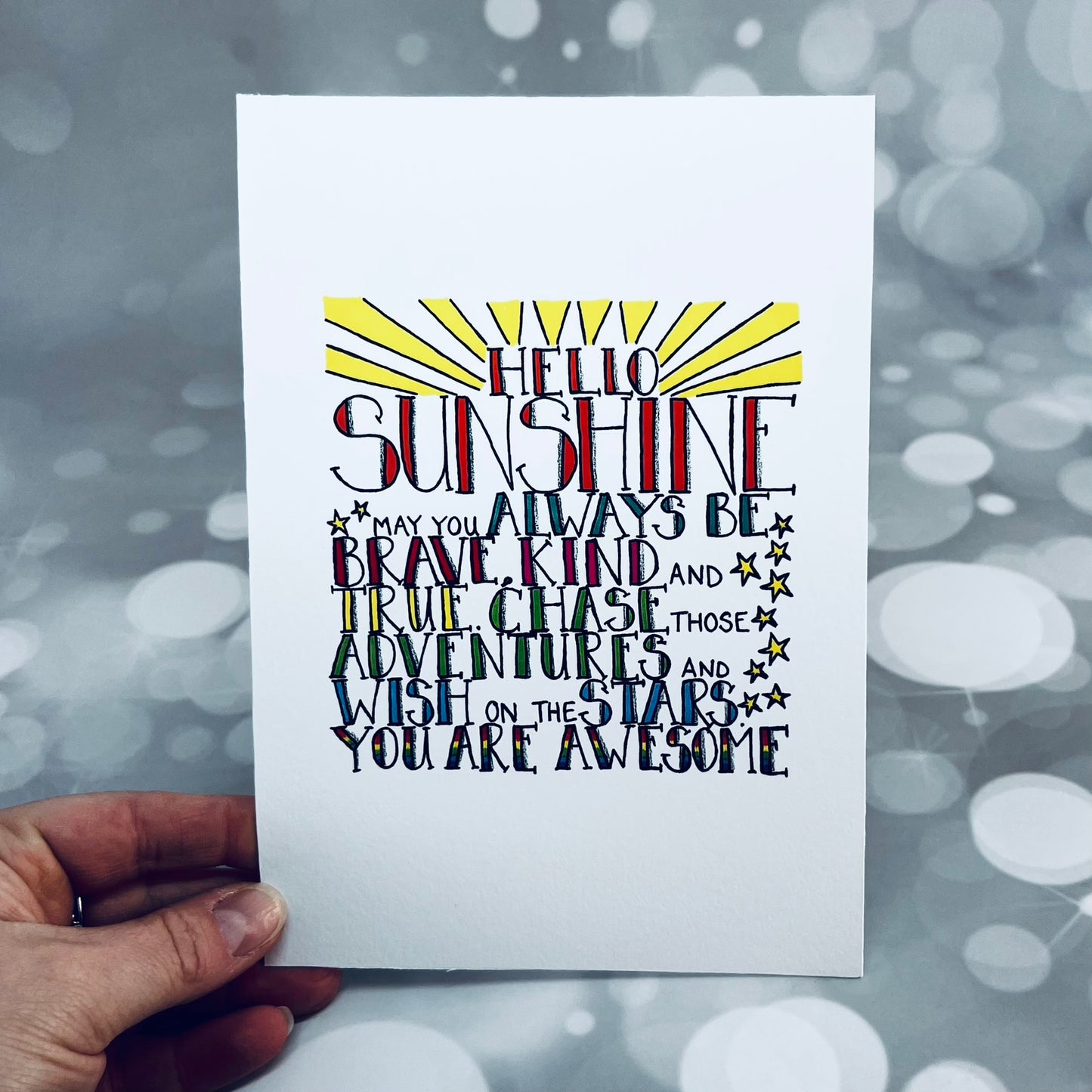 Hello Sunshine Coaster | Sun Lover Gift Ideas