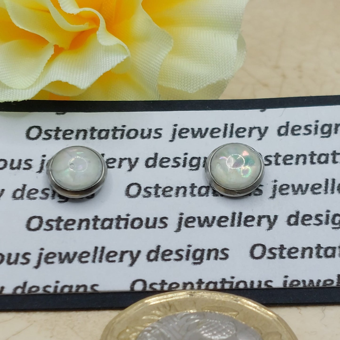 Mother of Pearl Jewellery | Handmade Earrings