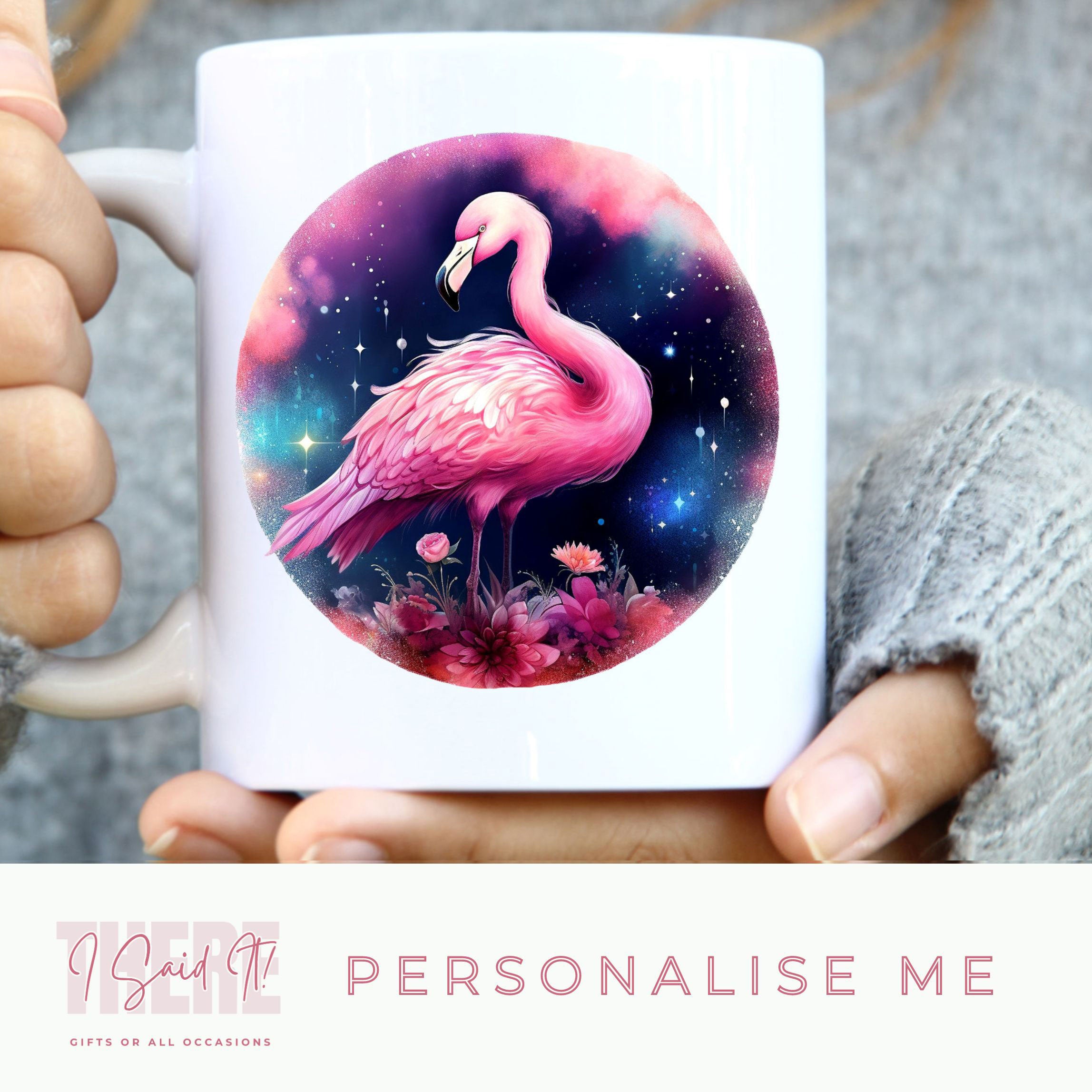 Pink Flamingo Gift Ideas | Flamingo Coffee Cup – Beautifully Handmade UK