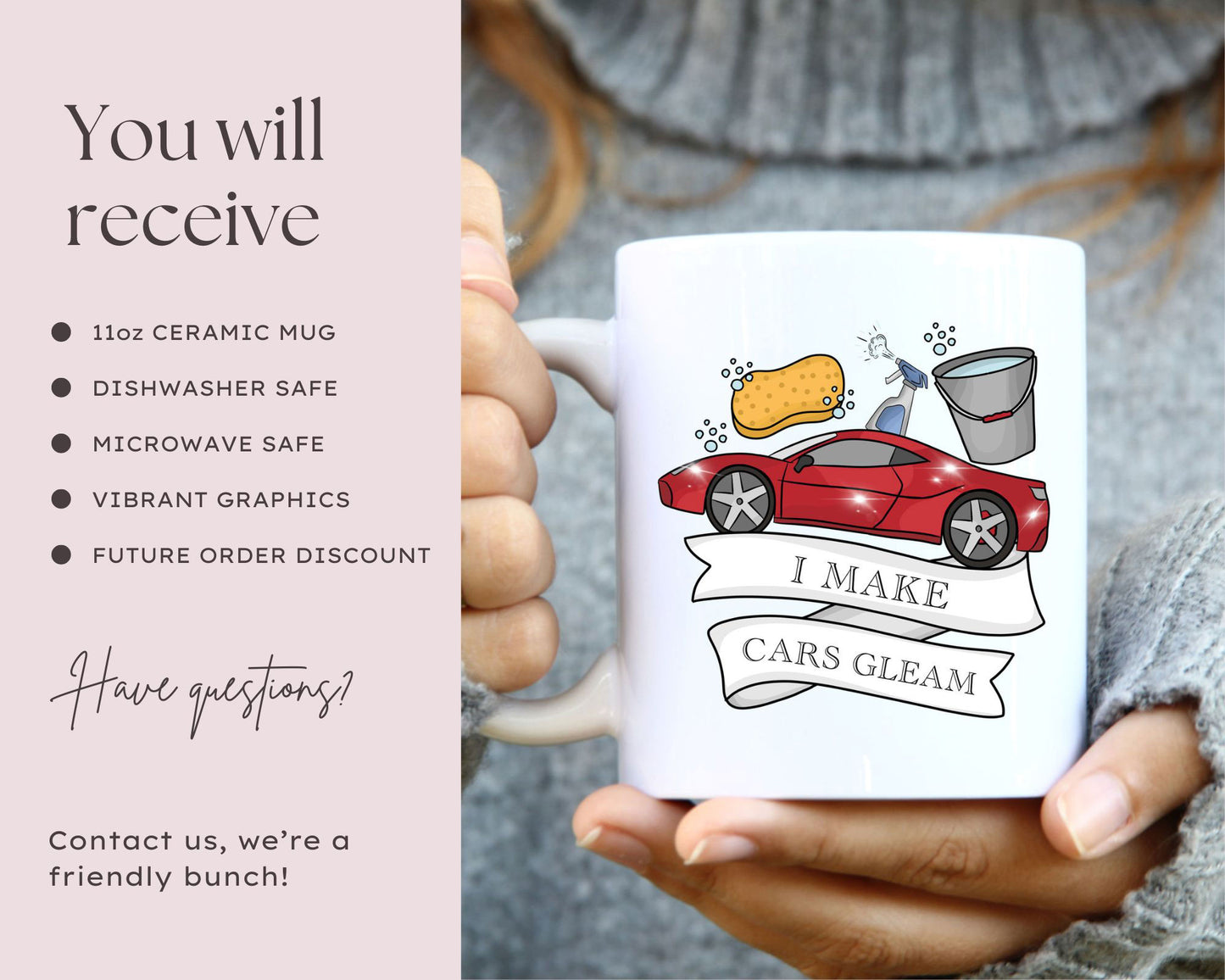 Car Cleaner Mug | Car Cleaner Gift Ideas