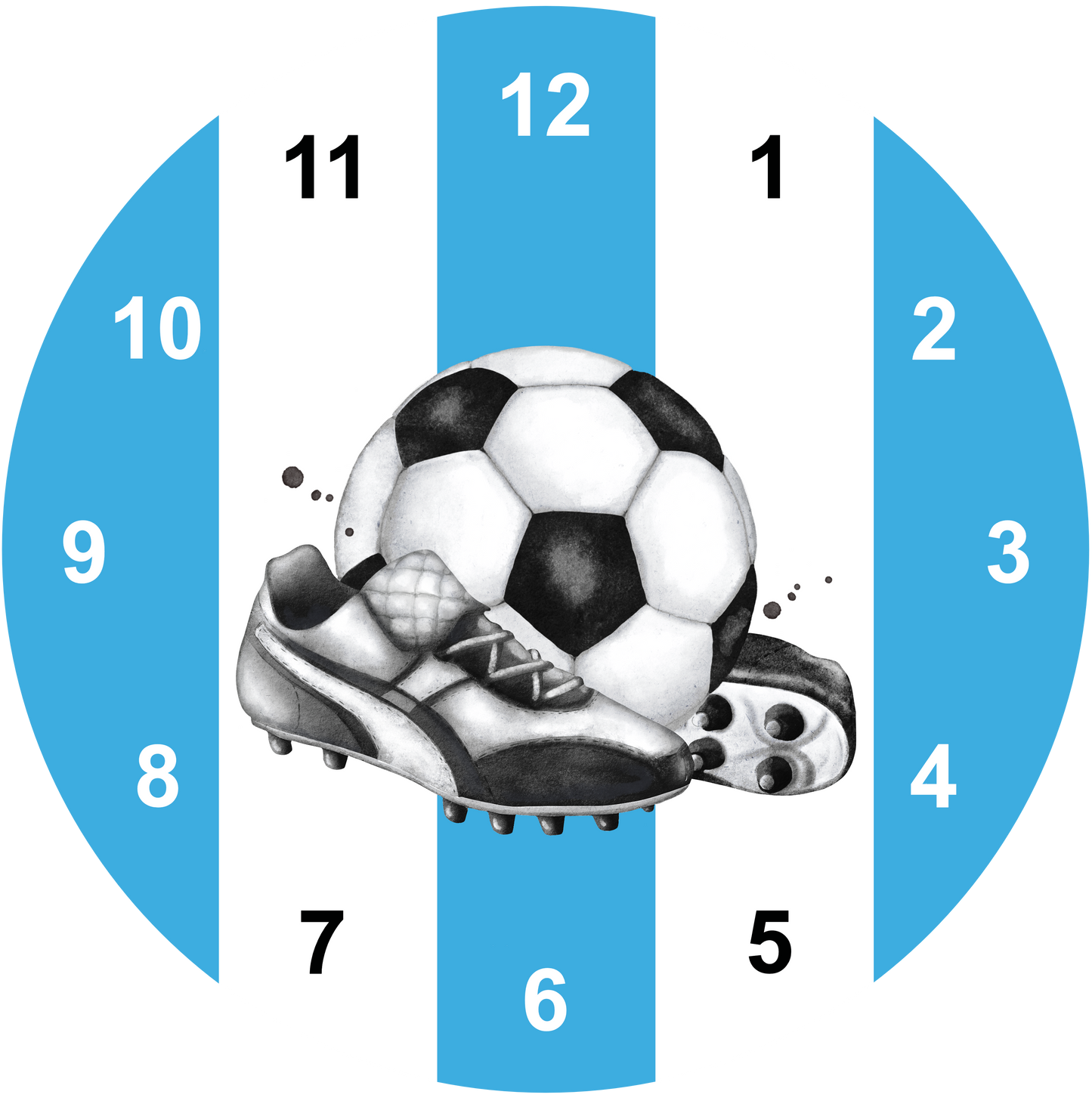 Football Clock | Sports Clock (20cm)