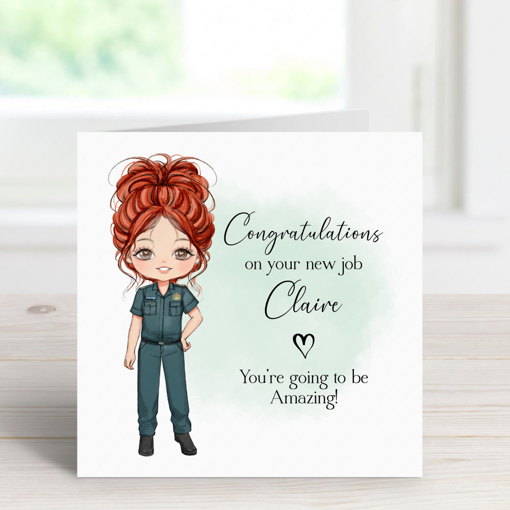 New Job Card | Paramedic New Job Card