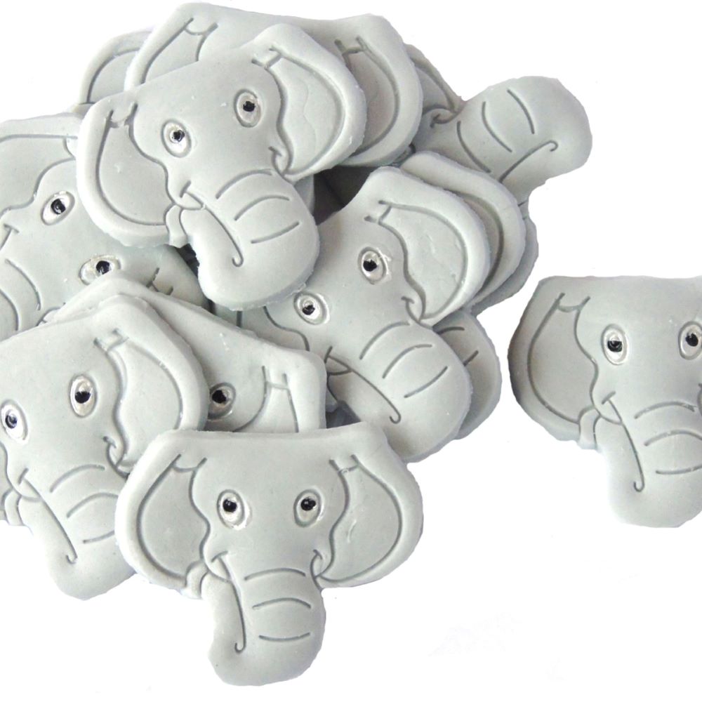 Elephant Cupcake Toppers Elephant Cake Toppers