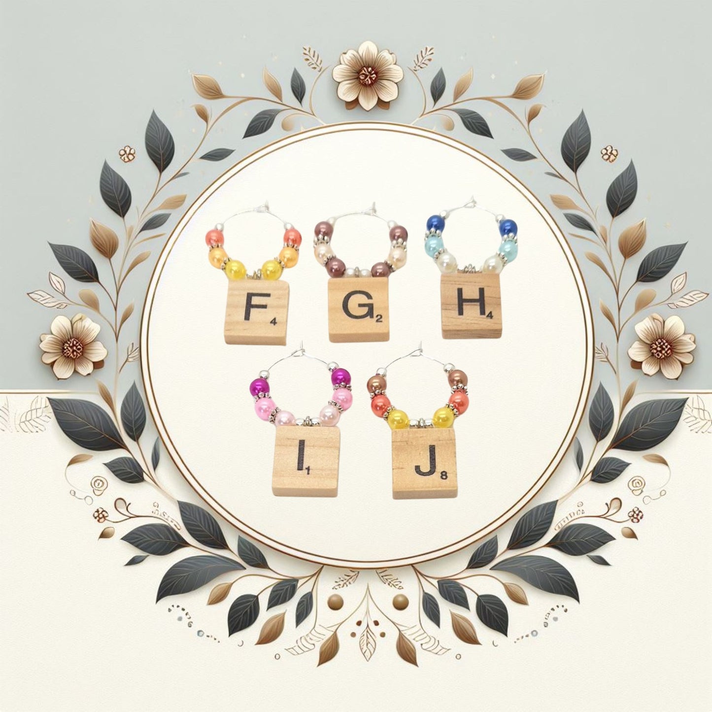 Wine Glass Charms | Wine Glass Markers